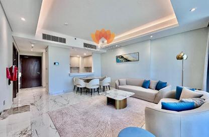 Apartment - 1 Bedroom - 2 Bathrooms for rent in Marina Tower 21 - Marina District - Lusail