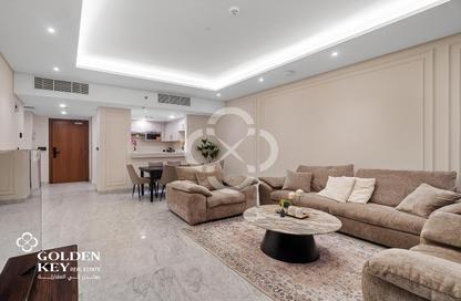 Apartment - 2 - 3 for rent in Lusail Residence - Marina District - Lusail