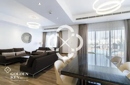 Apartment - 2 Bedrooms - 3 Bathrooms for rent in Lusail Residence - Marina District - Lusail