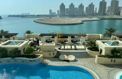 Apartment - Studio - 1 Bathroom for rent in Viva West - Viva Bahriyah - The Pearl Island - Doha