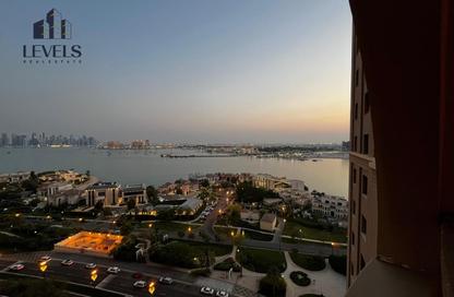 Apartment - 2 Bedrooms - 3 Bathrooms for rent in East Porto Drive - Porto Arabia - The Pearl Island - Doha