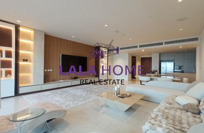 Apartment - 3 Bedrooms - 5 Bathrooms for rent in Seef Lusail - Lusail City - Lusail Apartment - 3 Bedrooms - 5 Bathrooms for rent in Seef Lusail - Lusail City - Lusail