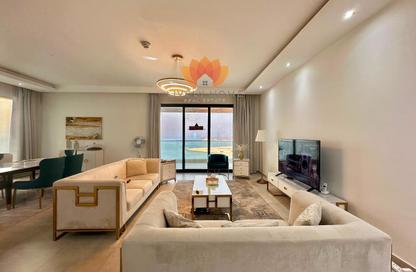 Apartment - 2 Bedrooms - 3 Bathrooms for rent in Lusail Marina Heights - Marina District - Lusail