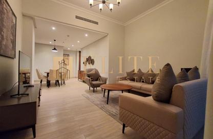 Apartment - 2 - 3 for rent in Lusail Marina Heights - Marina District - Lusail