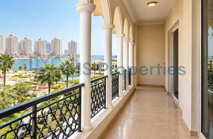 Apartment - 1 - 2 for rent in Viva West - Viva Bahriyah - The Pearl Island - Doha