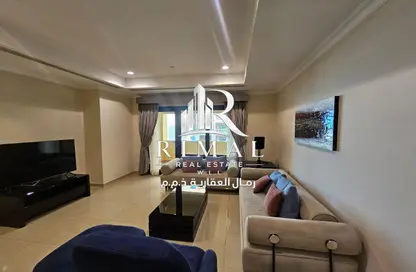 Apartment - 2 Bedrooms - 3 Bathrooms for rent in East Porto Drive - Porto Arabia - The Pearl Island - Doha