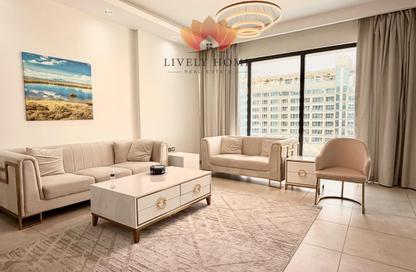 Apartment - 1 - 1 for rent in Lusail Marina Heights - Marina District - Lusail