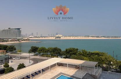 Apartment - 1 - 1 for rent in Lusail Marina Heights - Marina District - Lusail