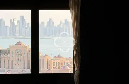 شقة - 1 حمام للايجار في طريق بورتو الغربي - بورتو أرابيا - جزيرة اللؤلؤة - الدوحة