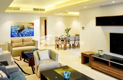 Apartment - 3 Bedrooms - 4 Bathrooms for rent in Al Sadd Road - Al Sadd - Doha