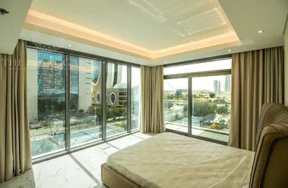 Apartment - 2 Bedrooms - 3 Bathrooms for rent in Lusail Residence - Marina District - Lusail