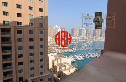 Apartment - 1 Bedroom - 2 Bathrooms for rent in East Porto Drive - Porto Arabia - The Pearl Island - Doha Apartment - 1 Bedroom - 2 Bathrooms for rent in East Porto Drive - Porto Arabia - The Pearl Island - Doha