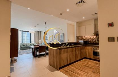 Apartment - 2 - 3 for rent in Lusail Marina Heights - Marina District - Lusail