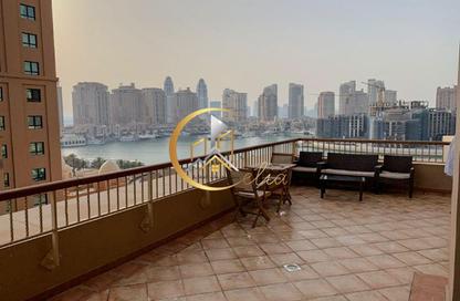 Apartment - 1 Bedroom - 2 Bathrooms for rent in Tower 28 - Porto Arabia - The Pearl Island - Doha Apartment - 1 Bedroom - 2 Bathrooms for rent in Tower 28 - Porto Arabia - The Pearl Island - Doha