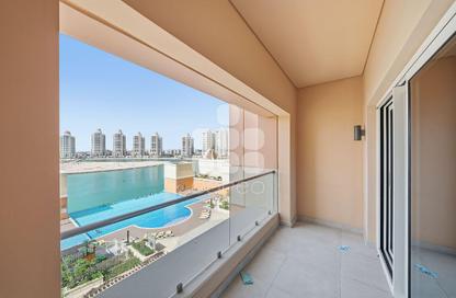 Apartment - 1 Bedroom - 2 Bathrooms for rent in Al Mutahidah Tower - Viva Bahriyah - The Pearl Island - Doha