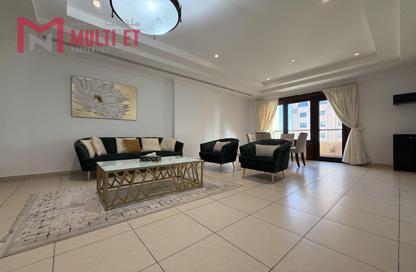 Apartment - 1 Bedroom - 2 Bathrooms for rent in East Porto Drive - Porto Arabia - The Pearl Island - Doha
