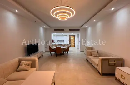 Apartment - 1 Bedroom - 2 Bathrooms for rent in Lusail Marina Heights - Marina District - Lusail