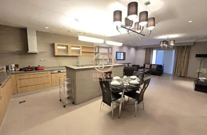 Apartment - 1 Bedroom - 2 Bathrooms for rent in Al Sadd Road - Al Sadd - Doha