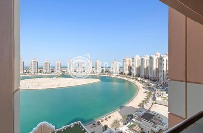 Apartment - 3 Bedrooms - 4 Bathrooms for sale in Al Mutahidah Tower - Viva Bahriyah - The Pearl Island - Doha