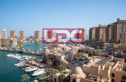 Apartment - 2 Bedrooms - 3 Bathrooms for sale in East Porto Drive - Porto Arabia - The Pearl Island - Doha