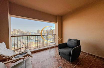 Apartment - Studio - 1 Bathroom for rent in East Porto Drive - Porto Arabia - The Pearl Island - Doha