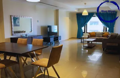 Apartment - 1 Bedroom - 2 Bathrooms for rent in West Porto Drive - Porto Arabia - The Pearl Island - Doha