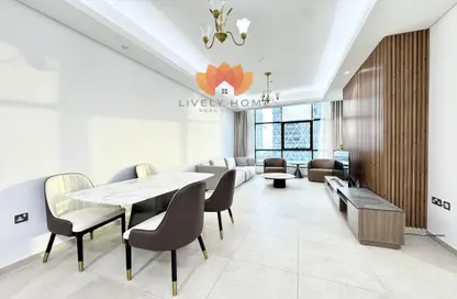 شقة - 2 غرف نوم - 3 حمامات للايجار في برج مارينا 12 - منطقة المارينا - الوسيل