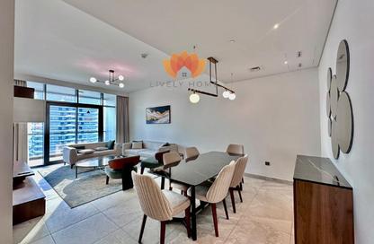 Apartment - 2 Bedrooms - 3 Bathrooms for rent in Lusail Marina Heights - Marina District - Lusail