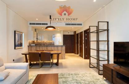 Apartment - 1 - 2 for rent in Marina Tower 23 - Marina District - Lusail