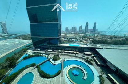 Apartment - 1 Bedroom - 1 Bathroom for rent in Zig Zag Tower B - Zig Zag Towers - West Bay - Doha