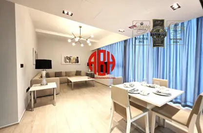 Apartment - 2 Bedrooms - 3 Bathrooms for rent in Lusail Marina Heights - Marina District - Lusail Apartment - 2 Bedrooms - 3 Bathrooms for rent in Lusail Marina Heights - Marina District - Lusail