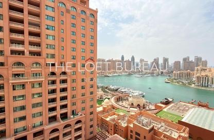 Apartment - 1 Bedroom - 2 Bathrooms for rent in East Porto Drive - Porto Arabia - The Pearl Island - Doha