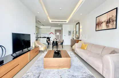 شقة - غرفة نوم - 2 حمامات للايجار في مرتفعات مارينا لوسيل - منطقة المارينا - الوسيل شقة - غرفة نوم - 2 حمامات للايجار في مرتفعات مارينا لوسيل - منطقة المارينا - الوسيل