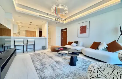 Apartment - 1 Bedroom - 2 Bathrooms for rent in Crystal Residence - Gewan Island - The Pearl Island - Doha Apartment - 1 Bedroom - 2 Bathrooms for rent in Crystal Residence - Gewan Island - The Pearl Island - Doha