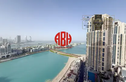 Apartment - 1 Bedroom - 2 Bathrooms for rent in Abraj Bay - Abraj Quartiers - The Pearl Island - Doha