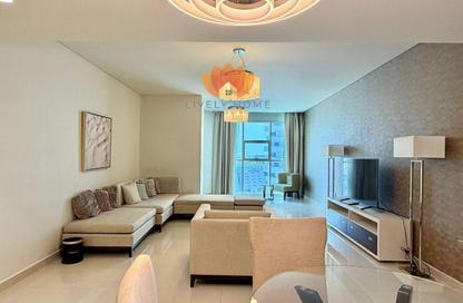 Apartment - 2 Bedrooms - 3 Bathrooms for rent in Burj DAMAC Marina - Marina District - Lusail