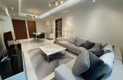 شقة - 2 غرف نوم - 2 حمامات للايجار في حدائق جاردينو - فيلات جاردينو - جزيرة اللؤلؤة - الدوحة