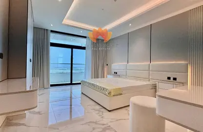 Apartment - 2 Bedrooms - 3 Bathrooms for rent in Lusail Marina Heights - Marina District - Lusail