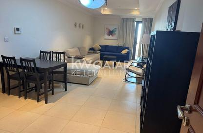 Apartment - 1 - 2 for rent in West Porto Drive - Porto Arabia - The Pearl Island - Doha