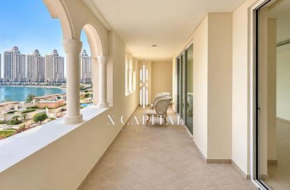 Apartment - 2 - 2 for sale in Viva West - Viva Bahriyah - The Pearl Island - Doha