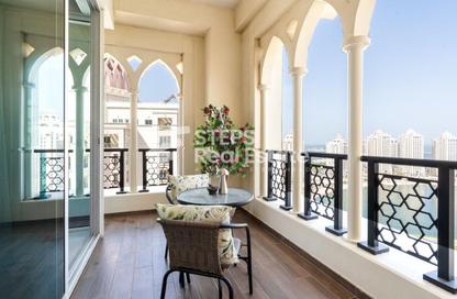 Penthouse - 3 Bedrooms - 5 Bathrooms for rent in Viva East - Viva Bahriyah - The Pearl Island - Doha