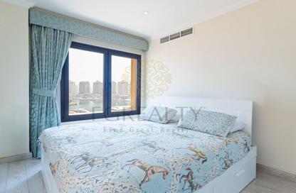 Apartment - 3 - 4 for sale in West Porto Drive - Porto Arabia - The Pearl Island - Doha