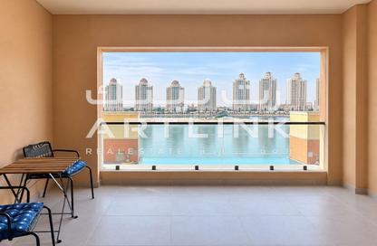 Apartment - Studio - 1 for rent in Viva West - Viva Bahriyah - The Pearl Island - Doha Apartment - Studio - 1 for rent in Viva West - Viva Bahriyah - The Pearl Island - Doha