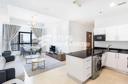 Apartment - 2 Bedrooms - 3 Bathrooms for rent in Lusail Residence - Marina District - Lusail Apartment - 2 Bedrooms - 3 Bathrooms for rent in Lusail Residence - Marina District - Lusail