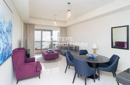 Apartment - 2 Bedrooms - 3 Bathrooms for rent in Burj DAMAC Waterfront - Waterfront Residential - The Waterfront - Lusail