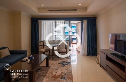 Apartment - Studio - 1 Bathroom for rent in West Porto Drive - Porto Arabia - The Pearl Island - Doha