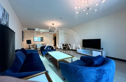 شقة - 2 غرف نوم - 3 حمامات للايجار في برج وست باي - الخليج الجنوبي - الخليج الغربي - الدوحة