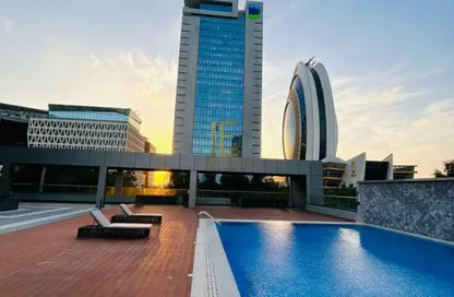 شقة - 2 غرف نوم - 3 حمامات للايجار في برج مارينا 23 - منطقة المارينا - الوسيل