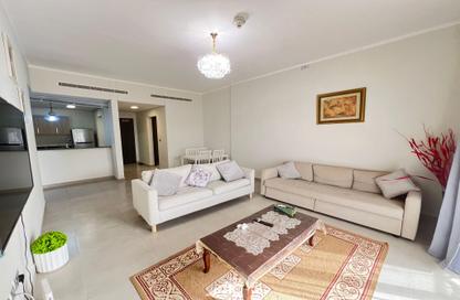 Apartment - 1 Bedroom - 2 Bathrooms for rent in Seef Lusail Tower 1 - Seef Lusail - Lusail City - Lusail