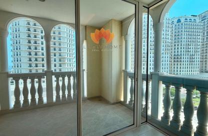 Apartment - 2 Bedrooms - 3 Bathrooms for rent in Viva West - Viva Bahriyah - The Pearl Island - Doha
